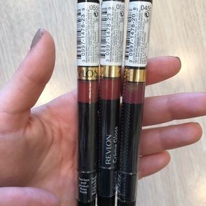 Revlon creme lip gloss times 3